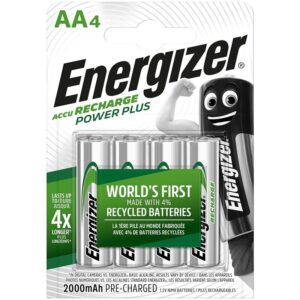 vVigoroso ENERGIZER PILAS RECARGABLES AA4 BLISTER 4