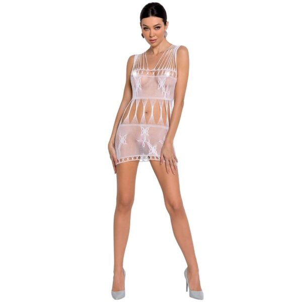 vVigoroso PASSION - WOMAN BS090 BODYSTOCK BRANCO TAMANHO ÚNICO