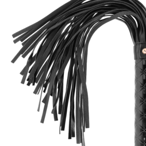 vVigoroso BEGME - BLACK EDITION FLOGGER DE COURO VEGANO