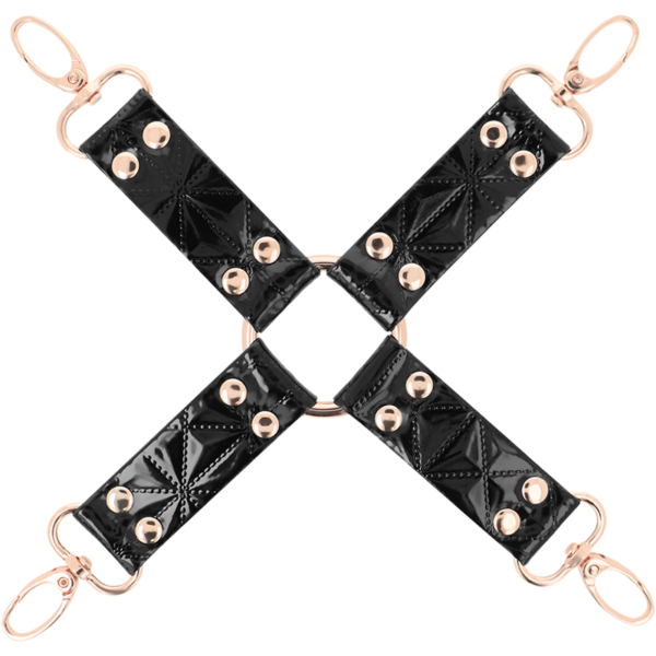 vVigoroso BEGME - BLACK EDITION HOG TIE DE COURO VEGANO