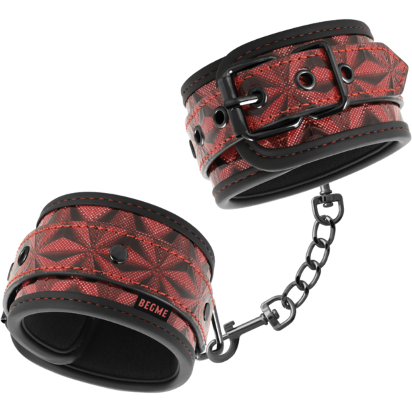 vVigoroso BEGME - PUNHOS DE TORNOZELO PREMIUM RED EDITION COM FORRO DE NEOPRENE