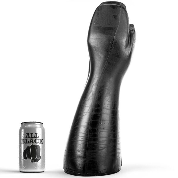 vVigoroso TUDO PRETO - DILDO FISTING 39 CM