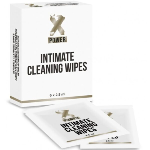 vVigoroso XPOWER INTIMATE CLEANING WIPES 6 UNITS