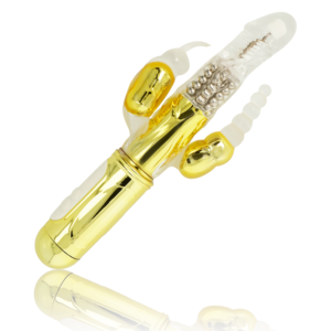 vVigoroso OHMAMA - VIBRADOR MULTIFUNCIONAL DOURADO