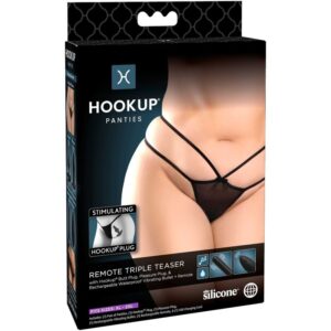 vVigoroso HOOK UP PANTIES - REMOTE TRIPLE TEASER