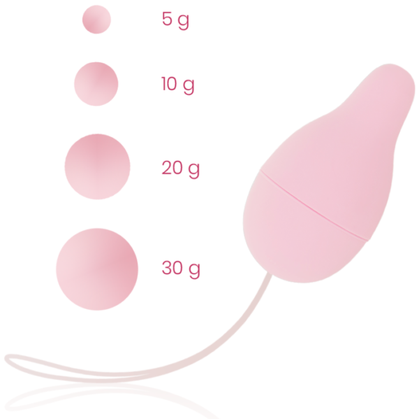 vVigoroso OHMAMA - SISTEMA DE PESO KEGEL PARA DESENVOLVEDOR DE PISO PÉLVICO
