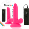 DIVERSIA FLEXÍVEL VIBRAÇÃO VIBRAÇÃO 17 CM - ROSA - Image 2