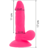 DIVERSIA FLEXÍVEL VIBRAÇÃO VIBRAÇÃO 17 CM - ROSA - Image 3