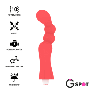 vVigoroso G-SPOT- GOHAN G-SPOT VIBRADOR LUZ VERMELHA