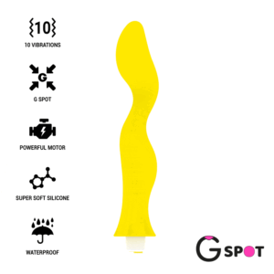 vVigoroso G-SPOT- PONTO G GAVYN VIBRADOR AMARELO