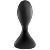SATISFYER TRENDSETTER VIBRATING PLUG APP - BLACK - Image 2