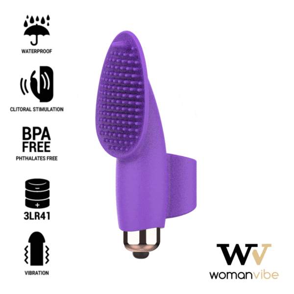 vVigoroso WOMANVIBE - DEDO ESTIMULADOR DE SILICONE AISHA