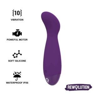 vVigoroso REWOLUTION REWOPULSE FLEXIBLE VIBRATOR ESTIMULATOR POINT G