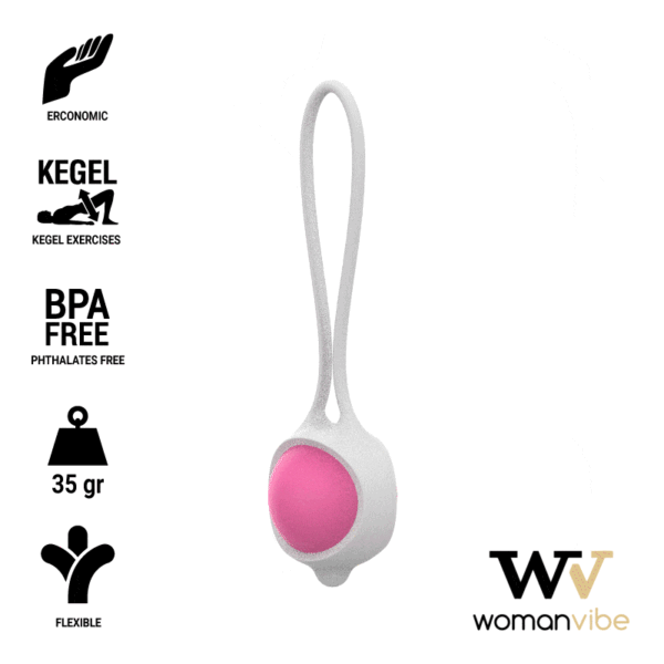 vVigoroso WOMANVIBE - KEISY I BALL GEISHA SILICONE - ROSA