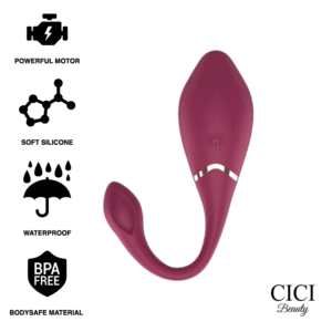 vVigoroso CICI BEAUTY- CONTROLE REMOTO PREMIUM SILICONE EGG VIBRADOR