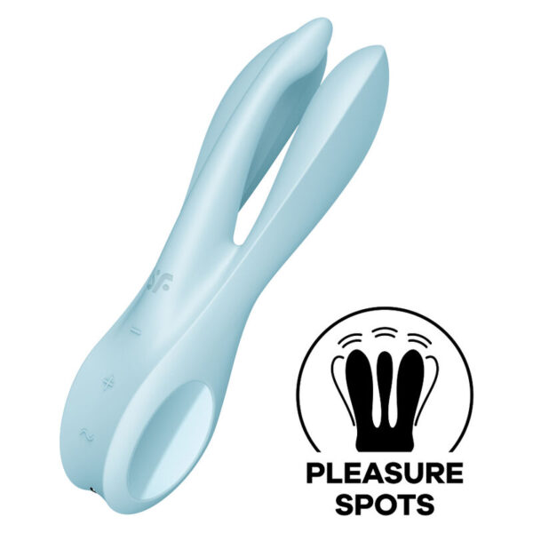 vVigoroso SATISFYER THREESOME 1 VIBRADOR - AZUL