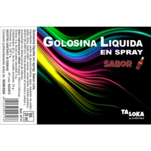 vVigoroso TALOKA - SPRAY DE DOCES DE COLA LÍQUIDO