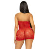 MINI VESTIDO LEG AVENUE COM STRASS TAMANHO ÚNICO - VERMELHO - Image 2