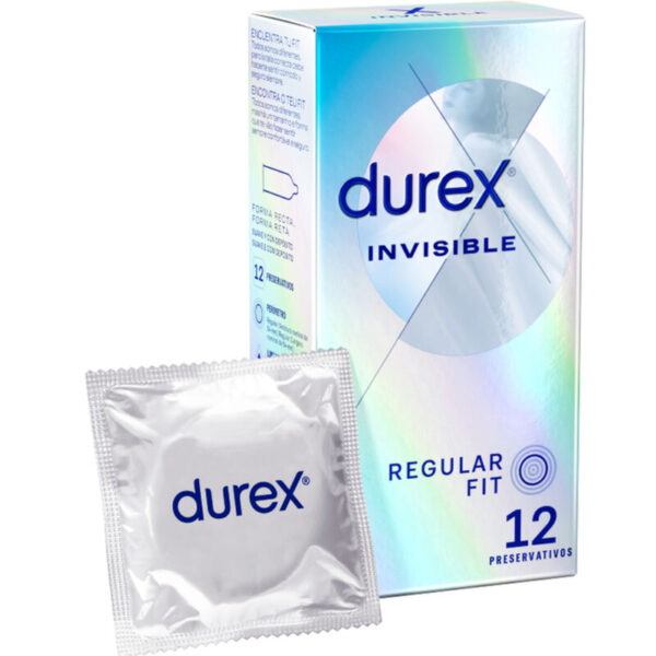 Vigoroso - DUREX - INVISÍVEL EXTRA FINO 12 UNIDADES