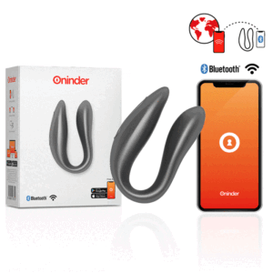 vVigoroso ONINDER - LISBOA G-SPOT & CLITORAL STIMULATOR BLACK - APLICAÇÃO GRATUITA