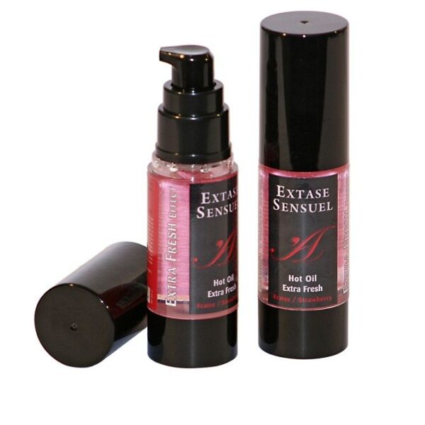 vVigoroso EXTASE SENSUEL HOT OIL EXTRA FRESH STRAWBERRY