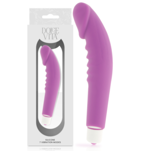 vVigoroso DOLCE VITA - REALISTIC PLEASURE PURPLE SILICONE