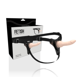 vVigoroso FETISH SUBMISSIVE HARNESS - SILICONE REALÍSTICO DE CARNE 16CM