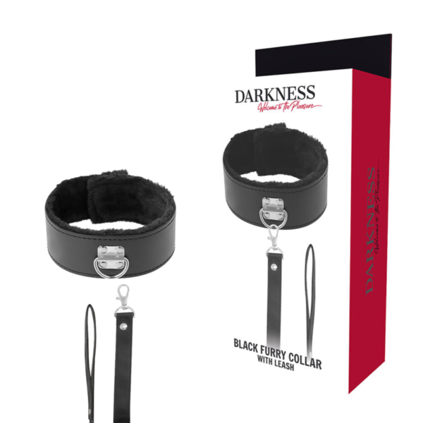 vVigoroso DARKNESS - COLAR FORRO COM CORRENTE DE TITÂNIO