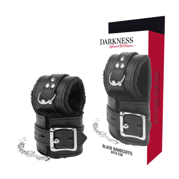 vVigoroso DARKNESS - ALGEMAS BDSM COM FORRO PRETO