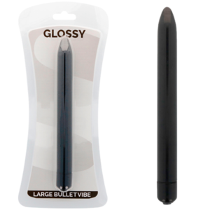 vVigoroso GLOSSY - VIBRADOR SLIM PRETO