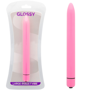 vVigoroso GLOSSY - VIBRADOR SLIM DEEP ROSE