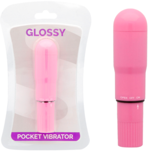 vVigoroso GLOSSY - VIBRADOR DE BOLSO DEEP ROSE