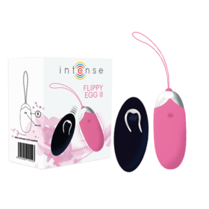 vVigoroso OVO VIBRANTE INTENSO FLIPPY II COM CONTROLE REMOTO ROSA