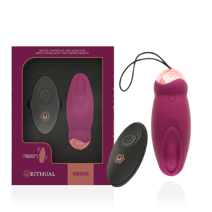 vVigoroso RITHUAL-  PRIYA OVO CONTROLE REMOTO G-SPOT + VIBRAÇÃO