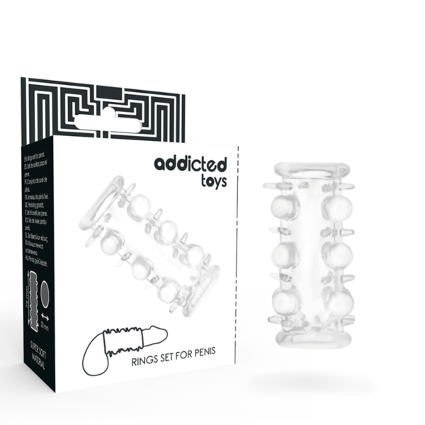 vVigoroso ADDICTED TOYS FUNDA PENE CLEAR