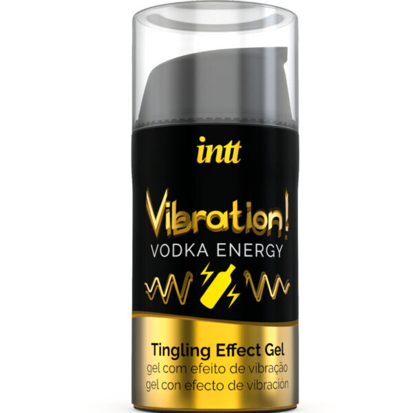 vVigoroso INTT - PODEROSO ESTIMULANTE ÍNTIMO GEL VIBRANTE LÍQUIDO VODCA 15ML