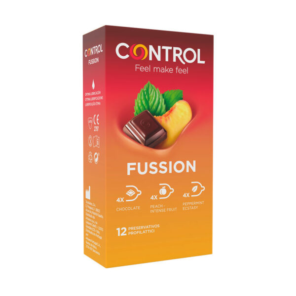 Vigoroso - CONTROL FUSSION CONDOMS 12 UNITS
