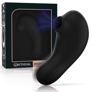 vVigoroso RITHUAL - ESTIMULADOR SHUSHU PRO CLITORAL 2 MOTORES POTENTES PRETO