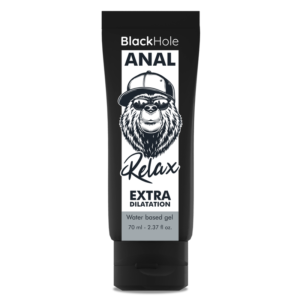 vVigoroso BLACK HOLE - GEL BASE DE ÁGUA DILATAÇÃO ANAL 70 ML