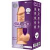 SILEXD - MODELO 1 VIBRADOR DE PÊNIS REALÍSTICO SILICONE PREMIUM SILEXPAN CONTROLE REMOTO 21,8 CM - Image 3