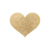 vVigoroso BIJOUX - INDISCRETS FLASH GOLDEN HEART NIPPLE COVERS