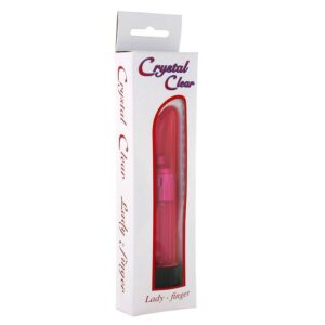 vVigoroso SEVENCREATIONS CRYSTAL CLEAR VIBRATOR LADY PINK