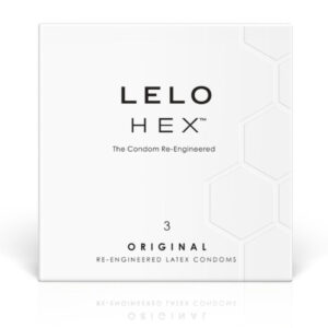 Vigoroso - LELO HEX PRESERVATIVE BOX 3 UNITS