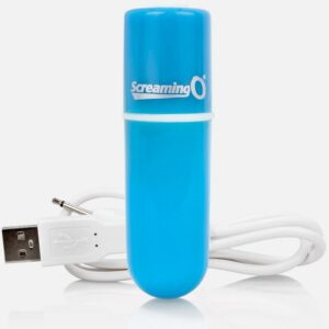 vVigoroso GRITANDO COM BALA VIBRATÓRIA RECARREGÁVEL VOOOM AZUL