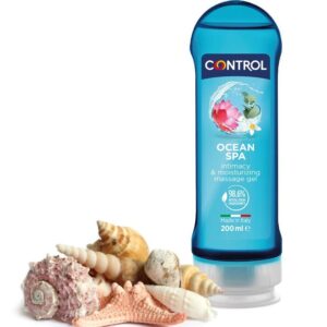 vVigoroso CONTROL 2-1 MASSAGEM & PRAZER MAR MEDITERRÂNICO 200ML