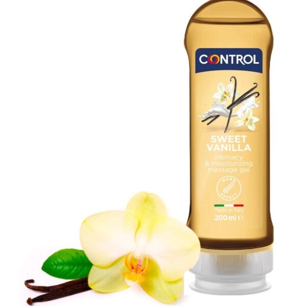 vVigoroso CONTROL 2-1 MASSAGEM E PRAZER MADAGASCAR DOCE 200ML