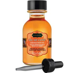 vVigoroso KAMASUTRA KISSABLE OIL OF LOVE FOREPLAYS TROPICAL MANGO 22 ML