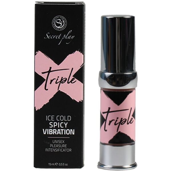 vVigoroso SECRETPLAY - TRIPLE X UNISEX PLEASURE INTENSIFICATOR