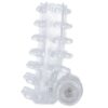 TAMPA DO PÊNIS DO VIBRADOR TRANSPARENTE ANEL CASUAL - Image 3