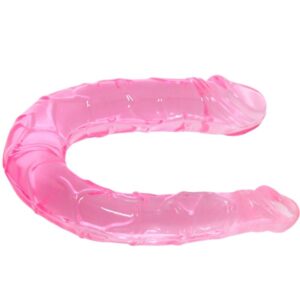 vVigoroso BAILE - DOUBLE DONG DILDO ROSA DUPLA